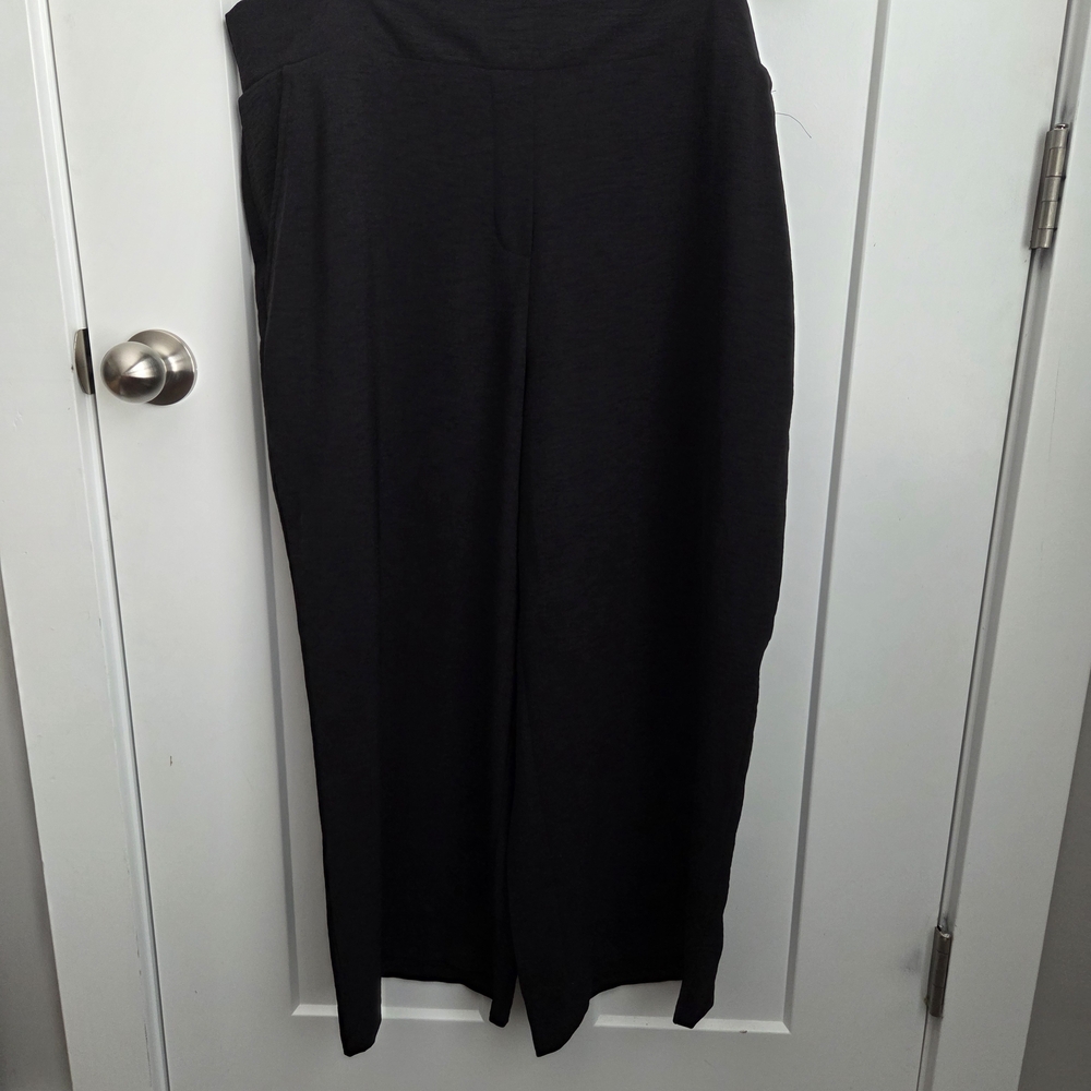 Nine West Black Wide-Leg Trousers